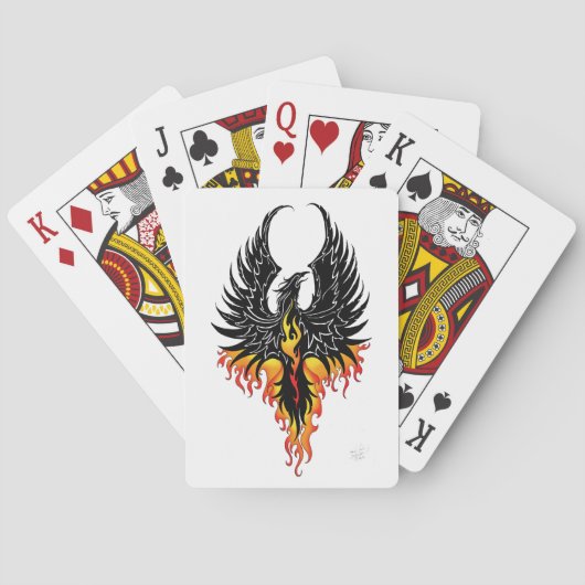 fenix speelkaarten (Achterkant)