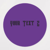 fenixlettertype Bold Labels (Design 2)