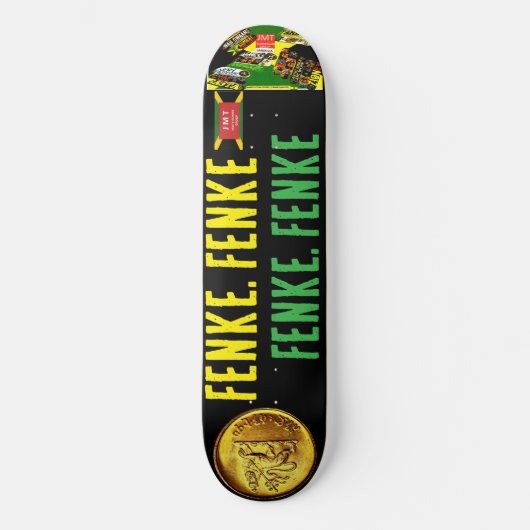 FENKE. FENKE. 8 1/4" Skateboard Deck (Voorkant)