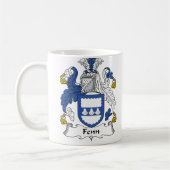 Fenn Family Crest Koffiemok (Links)