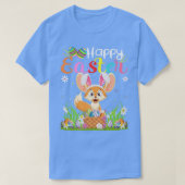 Fennec Fo Bunny Egg Hunting Funny Fennec Fo Happy T-shirt (Design voorkant)