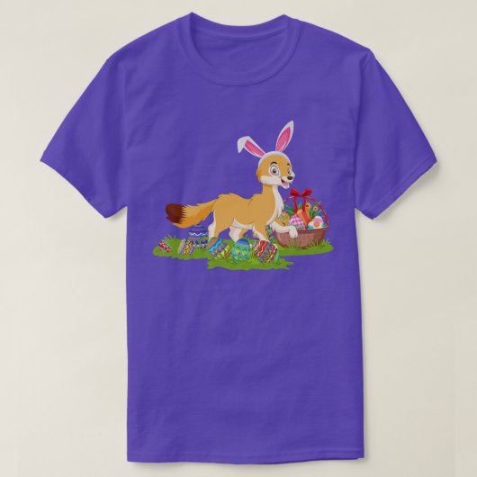 Fennec Fo Easter Hunting Bunny Fennec Fo Easte T-shirt (Design voorkant)