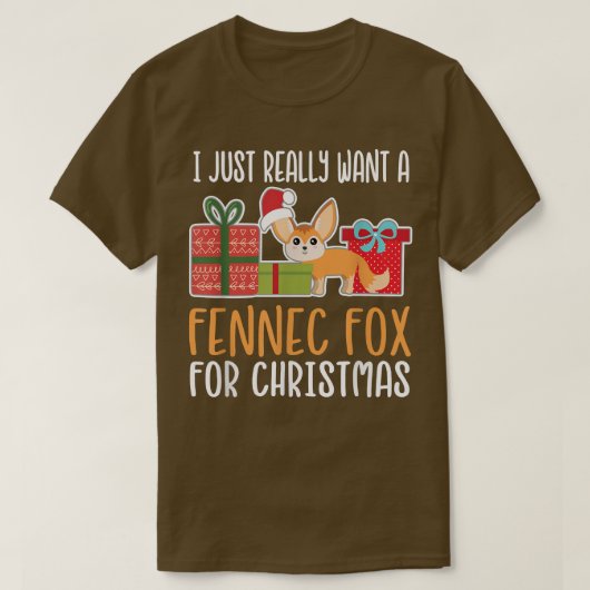 Fennec Fo, eigenaar van een Fennec Fo. T-shirt (Design voorkant)