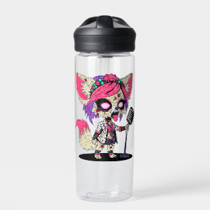Fennec Fox 80s Pop Star Zombie Waterfles