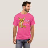 Fennec Fox Annoyed Lady Desert Animal Fennec Fox L T-shirt (Voorkant volledig)