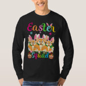 Fennec Fox Bunny Ear Easter Squad Fennec Fox Happy T-shirt (Voorkant)