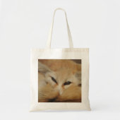 Fennec Fox Canvas tas (Voorkant)