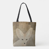 Fennec Fox Canvas tas (Achterkant)