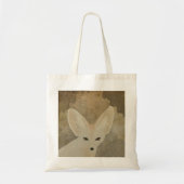 Fennec Fox Canvas tas (Voorkant)