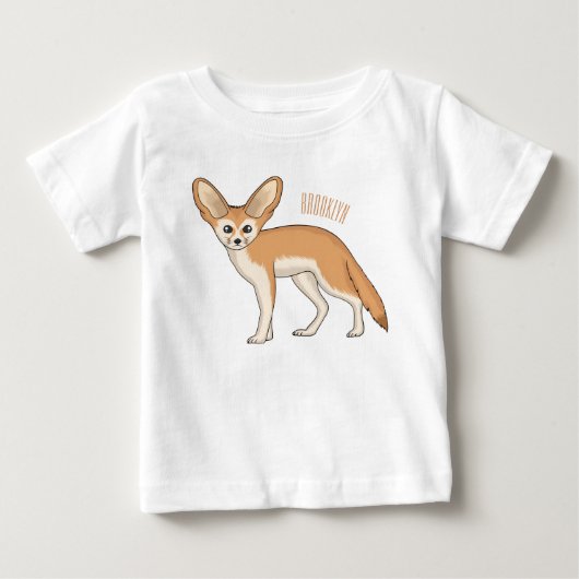 Fennec fox cartoon afbeelding (Voorkant)