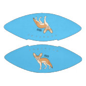 Fennec fox cartoon afbeelding american football (Panelen)
