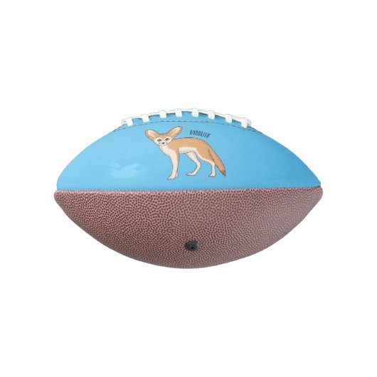 Fennec fox cartoon afbeelding american football (Gedraaid 270)