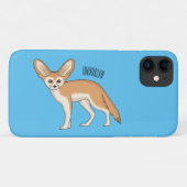 Fennec fox cartoon afbeelding Case-Mate iPhone case (Achterkant (horizontaal))