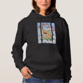 Fennec Fox Cherry Blossom Japanse esthetiek 1 Hoodie (Voorkant)