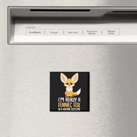 Fennec Fox Costume Girls Fox  Magneet (Insitu (Vaatwasser))