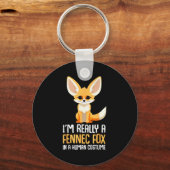 Fennec Fox Costume Girls Fox  Sleutelhanger (Voorkant)