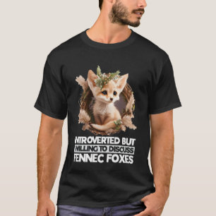 Fennec Fox Cute Fennic Fenec Animal Fox 1 T-shirt