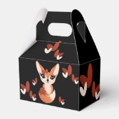 Fennec Fox Gift Boxes voor Party Favors & Grab Bag Bedankdoosjes (Voorkant Zijde)