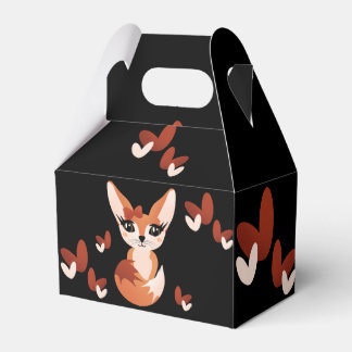 Fennec Fox Gift Boxes voor Party Favors & Grab Bag Bedankdoosjes