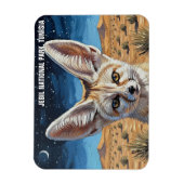 Fennec Fox in het nationaal park Jebil in Tunesië Magneet (Verticaal)