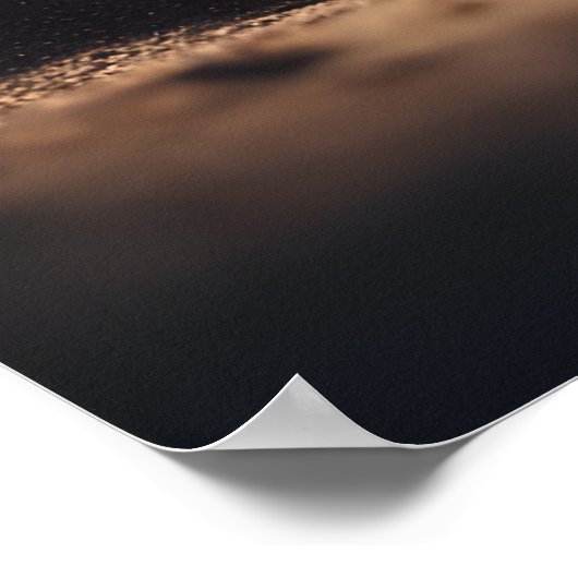 Fennec Fox in Motion Dynamic Desert Wildlife Poste Poster (Hoek)