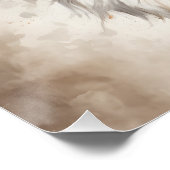 Fennec Fox no 7 Glanzend Poster (Hoek)