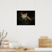 Fennec Fox Poster (Keuken)