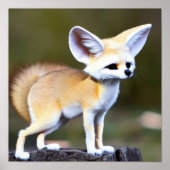 Fennec Fox Poster 1 (Voorkant)