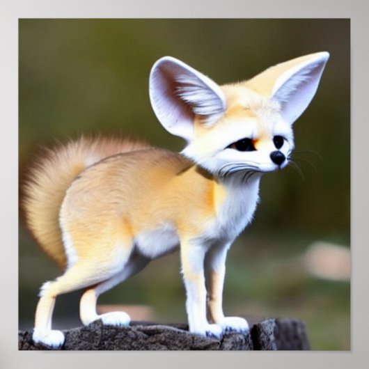 Fennec Fox Poster 1 (Voorkant)