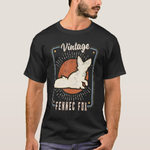 Fennec Fox  Retro Classic Animal Love 1 T-shirt