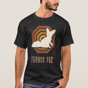Fennec Fox Retro Classic Animal Love T-shirt