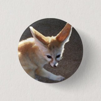 Fennec Fox Ronde Button 3,2 Cm