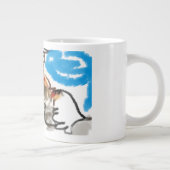 Fennec fox schattig grote koffiekop (Rechts)