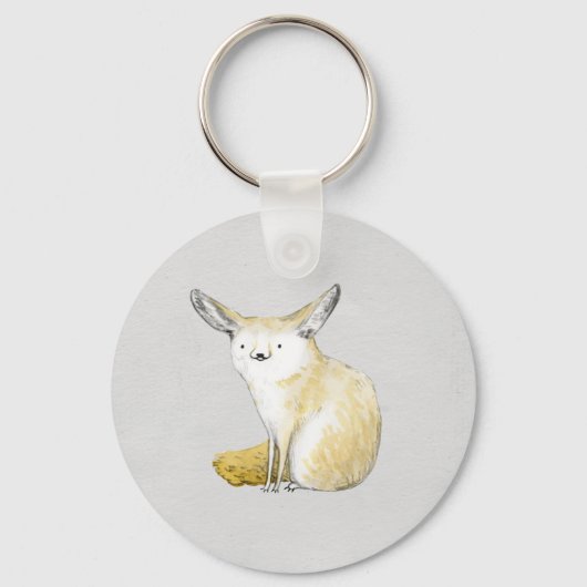 Fennec Fox Sleutelhanger (Voorkant)
