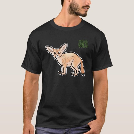 Fennec Fox T-shirt (Voorkant)