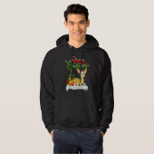 Fennec Fox   Xmas Decorations Santa Fennec Fox Chr Hoodie (Voorkant volledig)