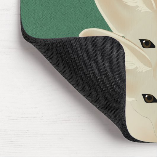 Fennec Foxes Mousepad Muismat (Hoek)