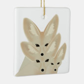 Fennec Foxes Ornament (Rechts)