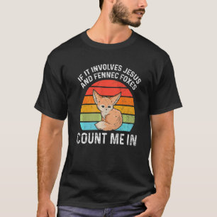 Fennec Vixen voor een Fennec Fox Fan T-shirt
