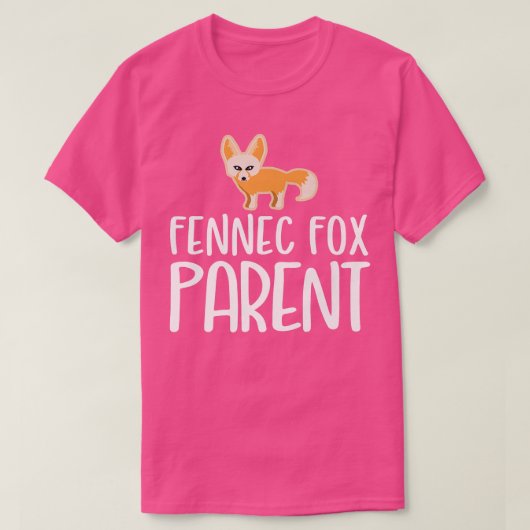 Fennec voor ouderschapspremie 1243 t-shirt (Design voorkant)