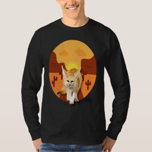Fennec Vos Dier Hondachtige Woestijn Mannen Vrouwe T-shirt