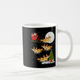 Fennec Vos Kerstman slee vluchtt Functie Magische Koffiemok