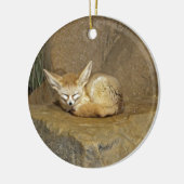 fennekfox keramisch ornament (Links)
