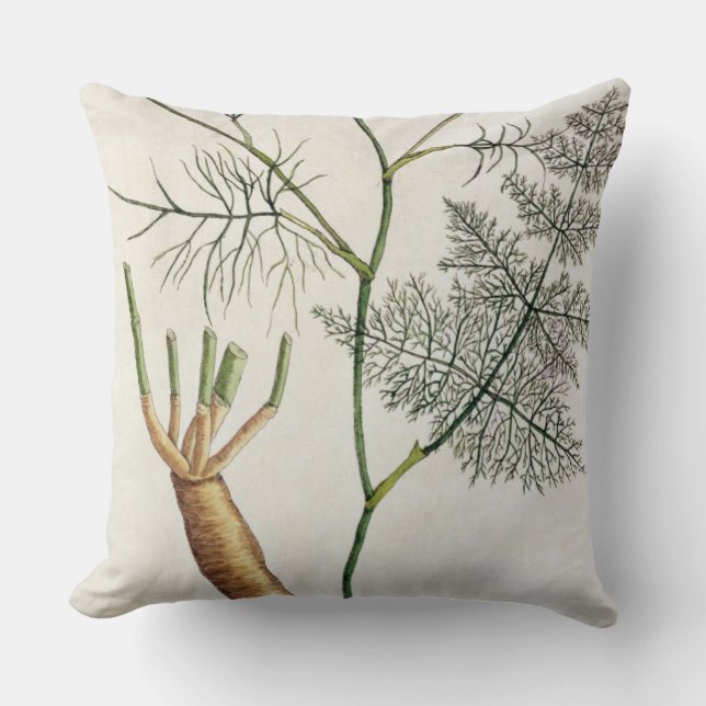 Fennel, bord 288 uit "A Curious Herbal", publiceer Kussen (Voorkant)