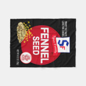 Fennel Seed Halloween Sce Costume Group Matching Fleece Deken (Voorkant (Horizontaal))