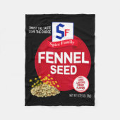 Fennel Seed Halloween Sce Costume Group Matching  Fleece Deken (Voorkant)