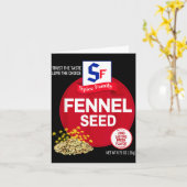 Fennel Seed Halloween Sce Costume Group Matching  Kaart (Gele Bloem)