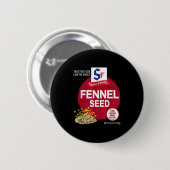 Fennel Seed Halloween Sce Costume Group Matching  Ronde Button 5,7 Cm (Voorkant /achterkant)