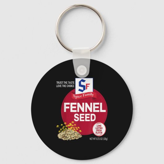 Fennel Seed Halloween Sce Costume Group Matching  Sleutelhanger (Voorkant)
