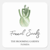 Fennel Seeds label (Voorkant)